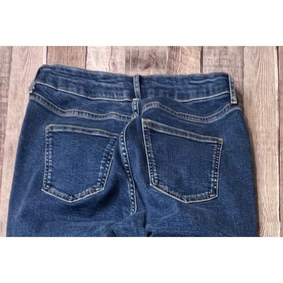 Boden T0366 Skinny‎ Jean Indigo High Rise Blue Denim sz 8L Modern Stretch - Picture 6 of 12